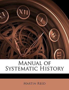 portada manual of systematic history (in English)