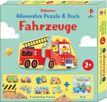 portada Allererstes Puzzle & Buch: Fahrzeuge (en Alemán)