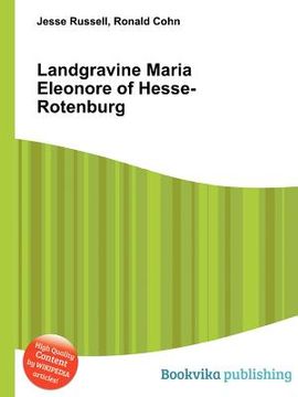 portada landgravine maria eleonore of hesse-rotenburg