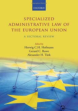 portada Specialized Administrative law of the European Union: A Sectoral Review (en Inglés)