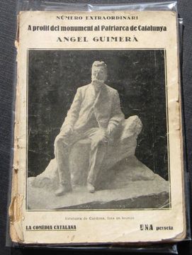 portada angel guimera. a profit del monument al patriarca de catalunya