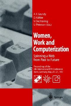 portada women, work and computerization: spinning a web from past to future (en Inglés)
