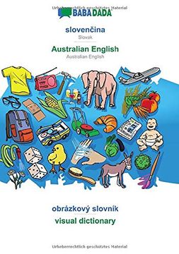 portada Babadada, Slovenčina - Australian English, Obrázkový Slovník - Visual Dictionary: Slovak - Australian English, Visual Dictionary (en Eslovaco)