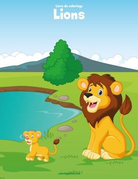 portada Livre de coloriage Lions 1 & 2