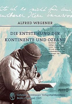 portada Die Entstehung der Kontinente und Ozeane (in German)