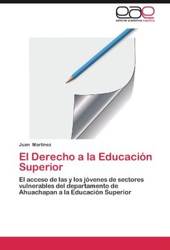portada El Derecho a la Educación Superior (in Spanish)