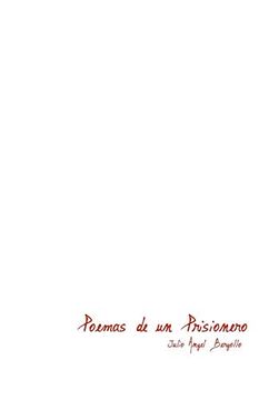 portada Poemas de un Prisionero (in Spanish)