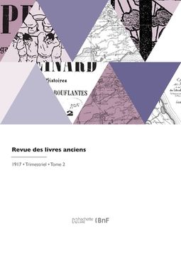 portada Revue des livres anciens (en Francés)