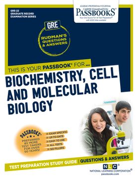 portada Biochemistry, Cell and Molecular Biology (Gre-22): Passbooks Study Guide Volume 22 (en Inglés)