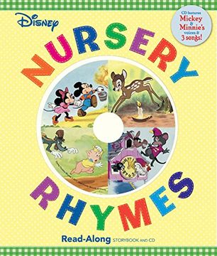 portada Disney Nursery Rhymes Read-Along Storybook and cd 