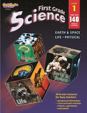 portada steck-vaughn science: life, physical, earth & spac: student book grade 1 (en Inglés)