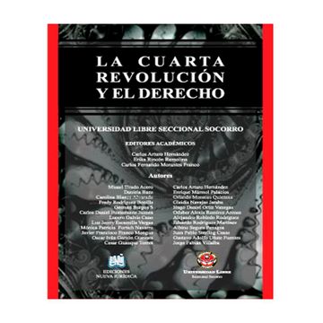 portada LA CUARTA REVOLUCIÓN Y EL DERECHO (in Spanish)