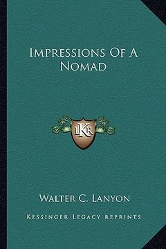 portada impressions of a nomad (en Inglés)
