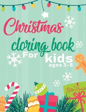 portada Christmas colouring books: For kids & toddlers - activity books for preschooler - coloring book for Boys, Girls, Fun, ... book for kids ages 2-4