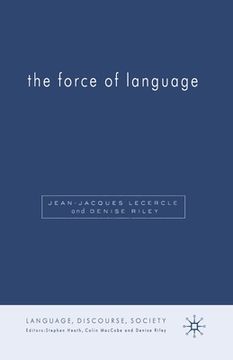 portada The Force of Language (en Inglés)
