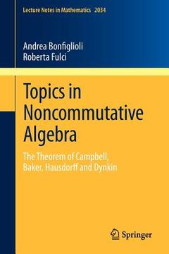 portada topics in noncommutative algebra