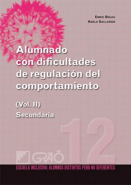 portada Alumnado con Dificultades de Regulación del Comportamiento (Ii) (in Spanish)