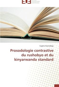 portada Prosodologie contrastive du rushobyo et du kinyarwanda standard