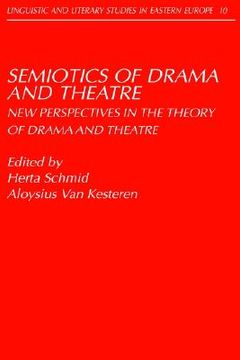 portada semiotics of drama and theatre (en Inglés)