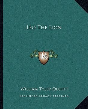 portada leo the lion (en Inglés)