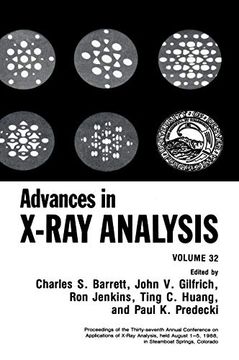 portada Advances in X-Ray Analysis (en Inglés)