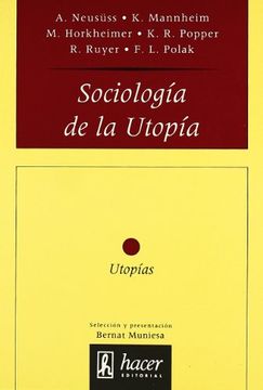 portada SOCIOLOGIA DE LA UTOPIA (R)