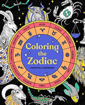 portada Coloring the Zodiac (en Inglés)