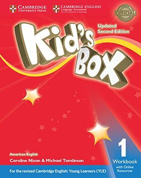 portada Kid's box Level 1 Workbook With Online Resources American English (in English)