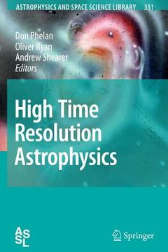 portada high time resolution astrophysics (in English)