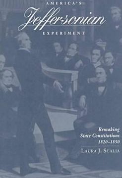 portada america's jeffersonian experiment: remaking state constitutions, 1820-1850 (en Inglés)