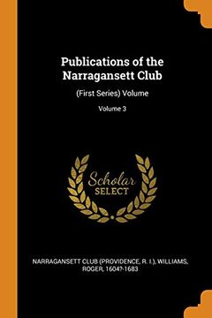 portada Publications of the Narragansett Club: (First Series) Volume; Volume 3 