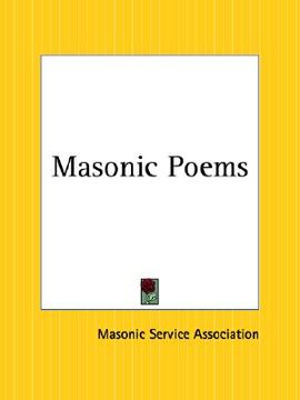 portada masonic poems