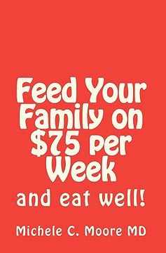 portada feed your family on $75 per week (en Inglés)