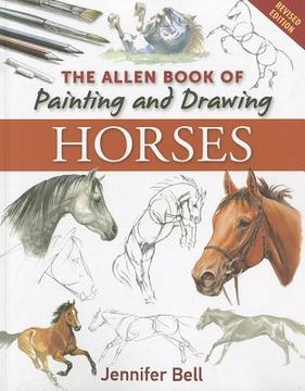 portada the allen book of painting and drawing horses (en Inglés)