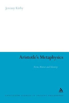 portada aristotle`s metaphysics (en Inglés)