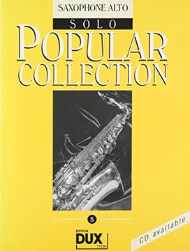 portada Popular Collection 5. Saxophone Alto Solo
