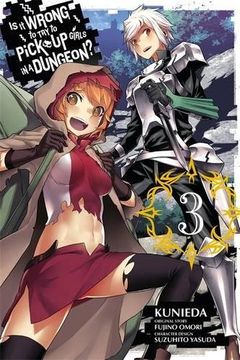 portada Is It Wrong to Try to Pick Up Girls in a Dungeon?, Vol. 3 - manga (Is It Wrong to Try to Pick Up Girls in a Dungeon (manga))