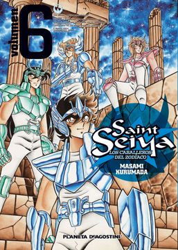 portada Saint Seiya 6, Caballeros del Zodíaco