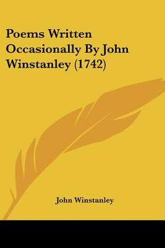 portada poems written occasionally by john winstanley (1742)