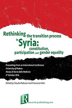 portada Rethinking the Transition Process in Syria: Constitution, Participation and Gender Equality (in English)