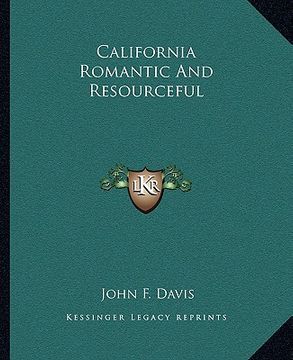 portada california romantic and resourceful (in English)