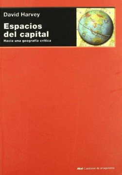 portada Espacios del Capital: Hacia una Geografia Critica (in Spanish)