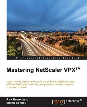 portada Mastering Netscaler vpx (en Inglés)