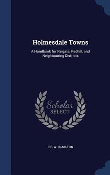 portada Holmesdale Towns: A Handbook for Reigate, Redhill, and Neighbouring Districts