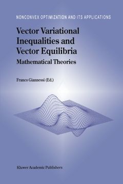 portada vector variational inequalities and vector equilibria: mathematical theories