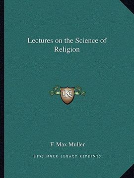 portada lectures on the science of religion (en Inglés)