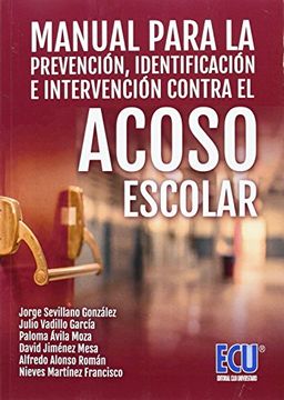 portada Manual para la prevención, identificación e intervención contra el acoso escolar