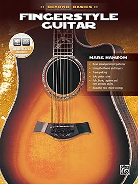 portada Beyond Basics: Fingerstyle Guitar (The Ultimate Beginner Series) (in English)