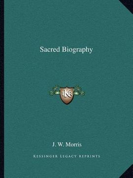 portada sacred biography (en Inglés)