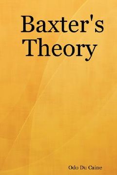 portada baxter's theory (en Inglés)